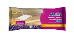 Aileda Trapero Húmedo Piso Flotante Lavanada 12 u.
