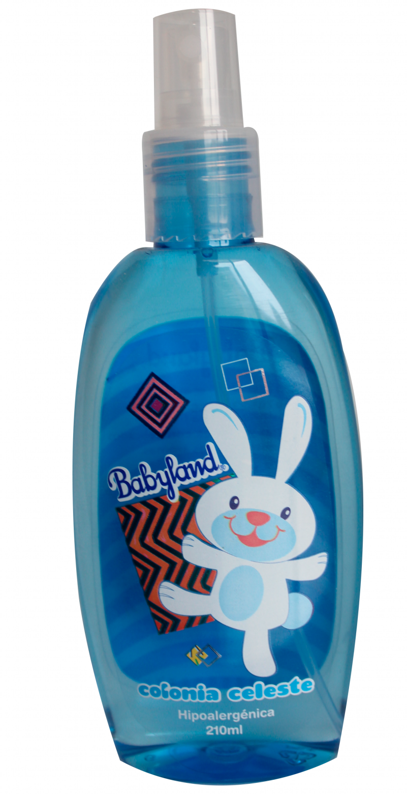 Babyland colonia celeste hipoalergénica 210 ml.