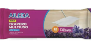 Aileda Traperos Húmedos Todo Piso Lavanda 12u