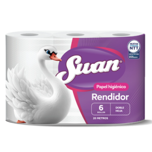 SWAN PAPEL HIGIENICO - 20 MT/6/8