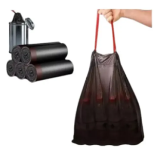 BOLSA BASURA - CHICA C/CORDON 45X50X20 /100