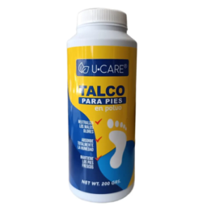 U-CARE TALCO PARA PIES EN POLVO 200 GR