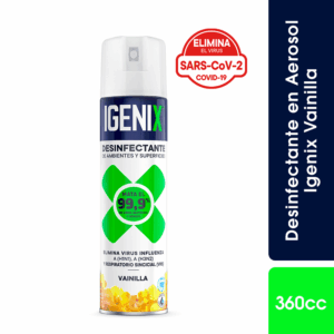 IGENIX DESINFECTANTE - VAINILLA 360ML/12