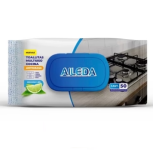 AILEDA ANTIGRASA - TOALLITAS COCINA 50 UNID./18