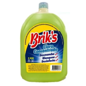 BRIKS CLORO LIQUIDO - BIDON 5 LT.