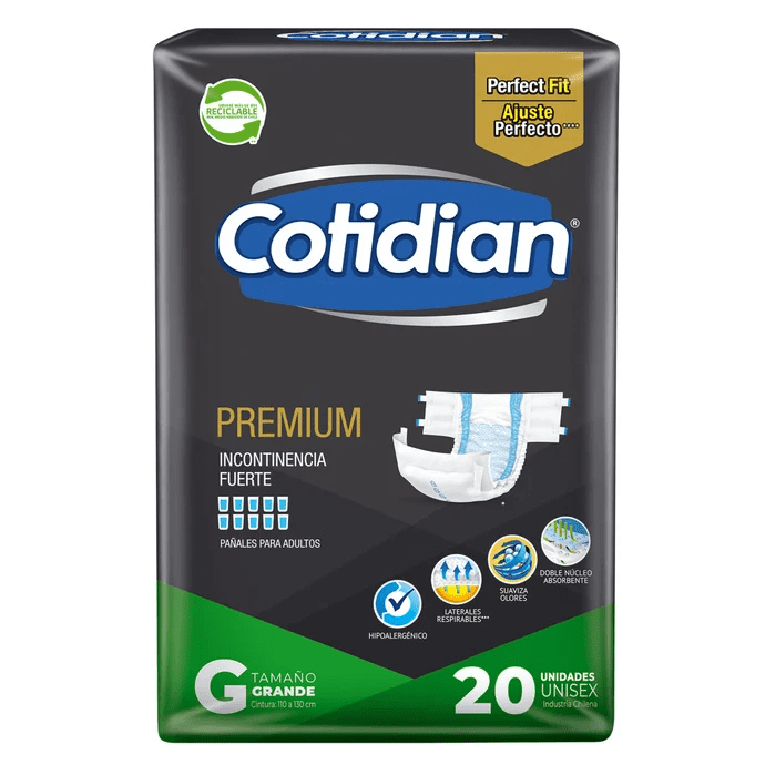 COTIDIAN PREMIUM - M 20 UDS/4