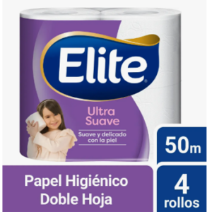 ELITE PAPEL HIGIENICO  50MTS /4/8