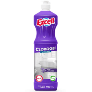 EXCELL CLOROGEL ANTISARRO - LAVANDA 900ML/12