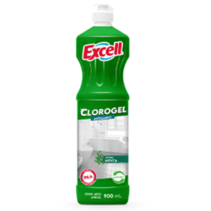 EXCELL CLOROGEL ANTISARRO - MENTA 900ML/12