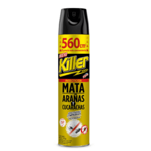 KILLER INSECTICIDA - ARAÑAS Y CUCARACHAS 560CC/12