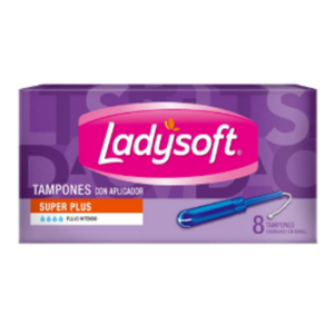 LADYSOFT TAMPONES - SUPER C/APLICADOR 8/12