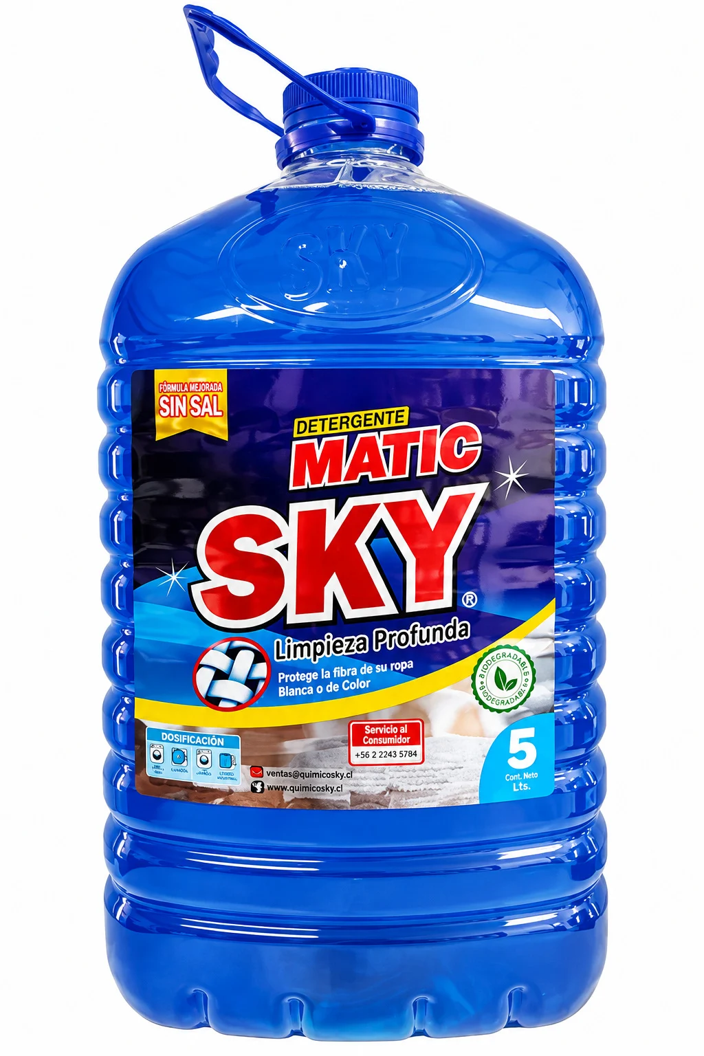 SKY DETERGENTE - AZUL 5 LT.