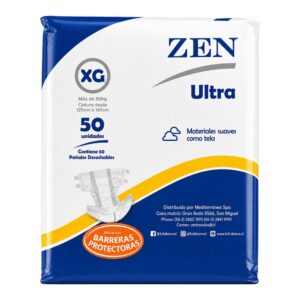ZEN ULTRA - PAÑALES DESECHABLES ADULTO - XG 50 und
