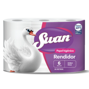 SWAN PAPEL HIGIENICO - 20 MT/6/8
