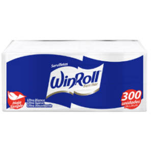 WINROLL SERVILLETAS - 300 UNID./12