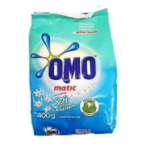 Omo Detergente Matic Polvo Soft 400 Grs.