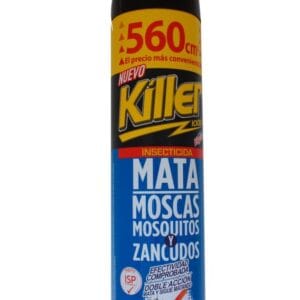 KILLER INSECTICIDA - MOSCAS Y ZANCUDOS 560ML/12
