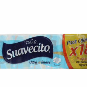PAÑUELO DESECHABLE SUAVECITO - ULTRA SUAVE PACK 10/18