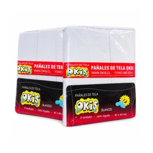 PAÑAL DE TELA OKIS BLANCO